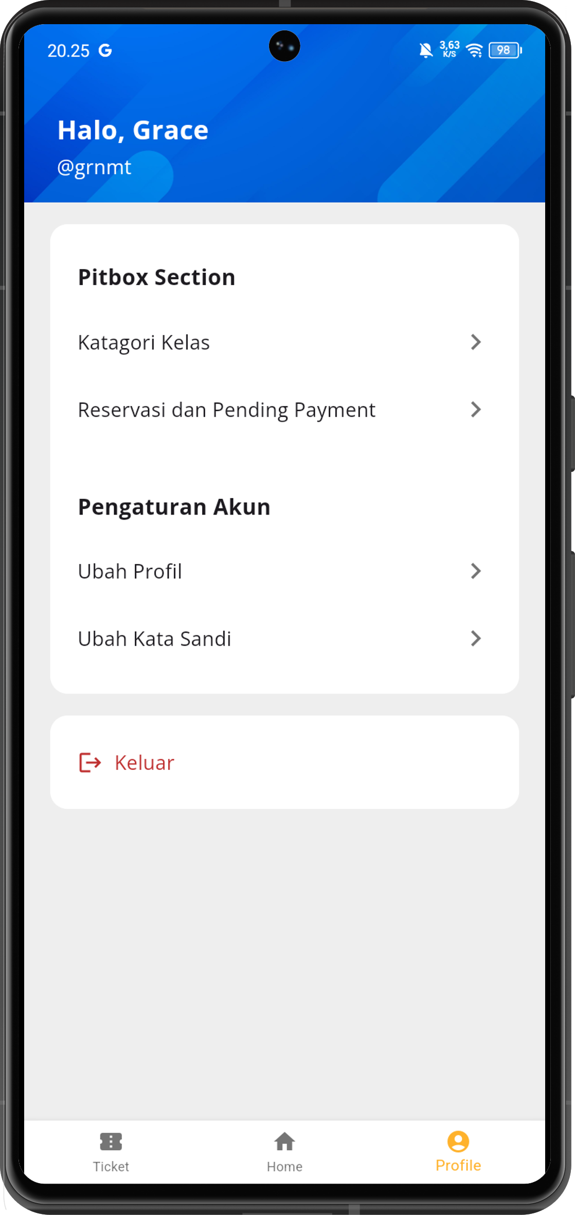 Pitbox App Screenshot 4