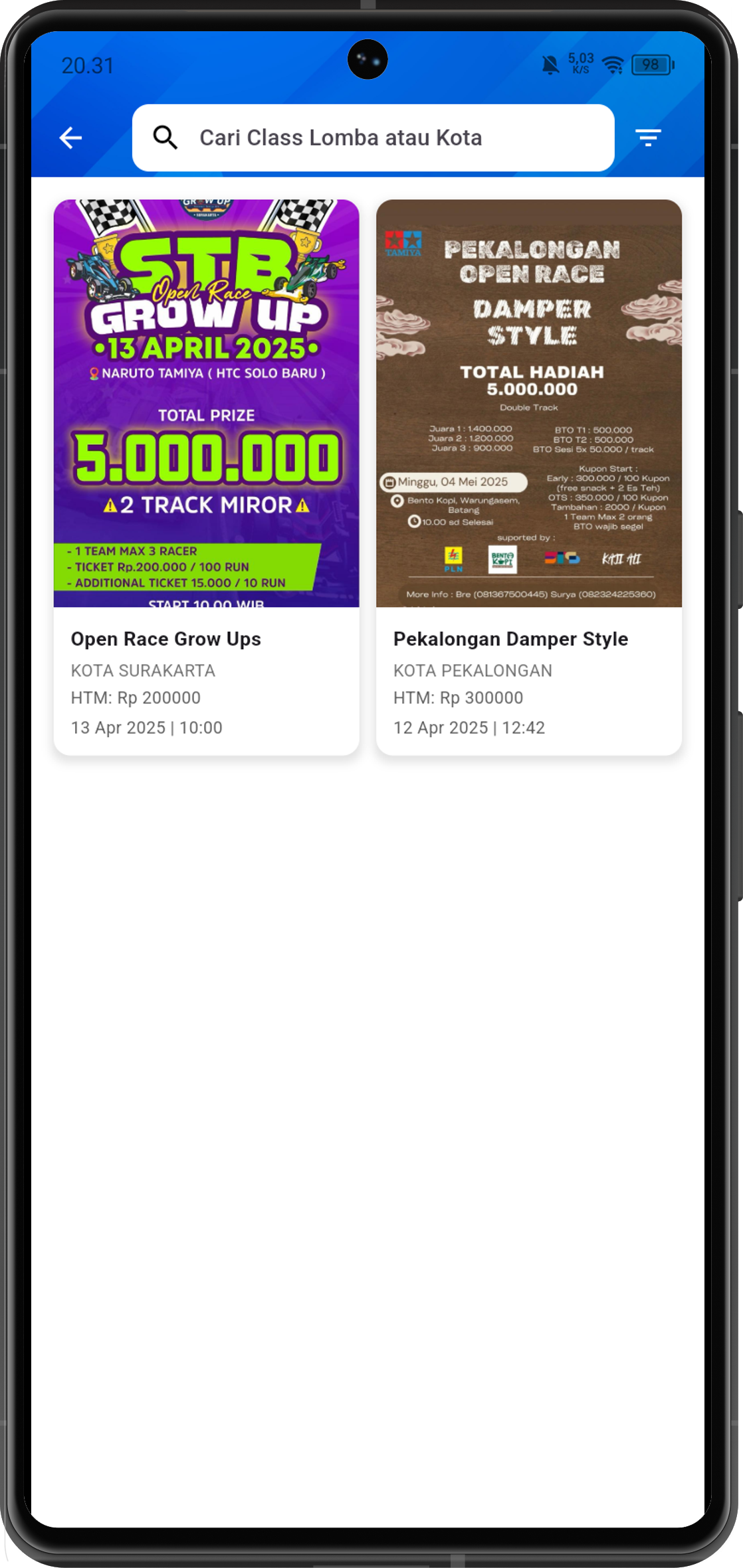 Pitbox App Screenshot 5